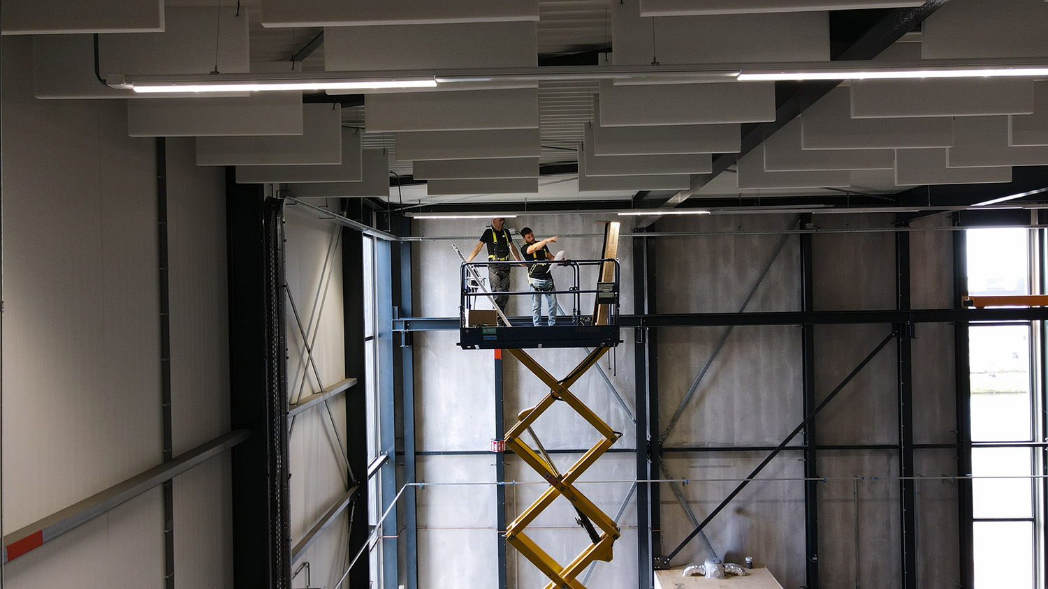 Lijnverlichting installatie Deetronix