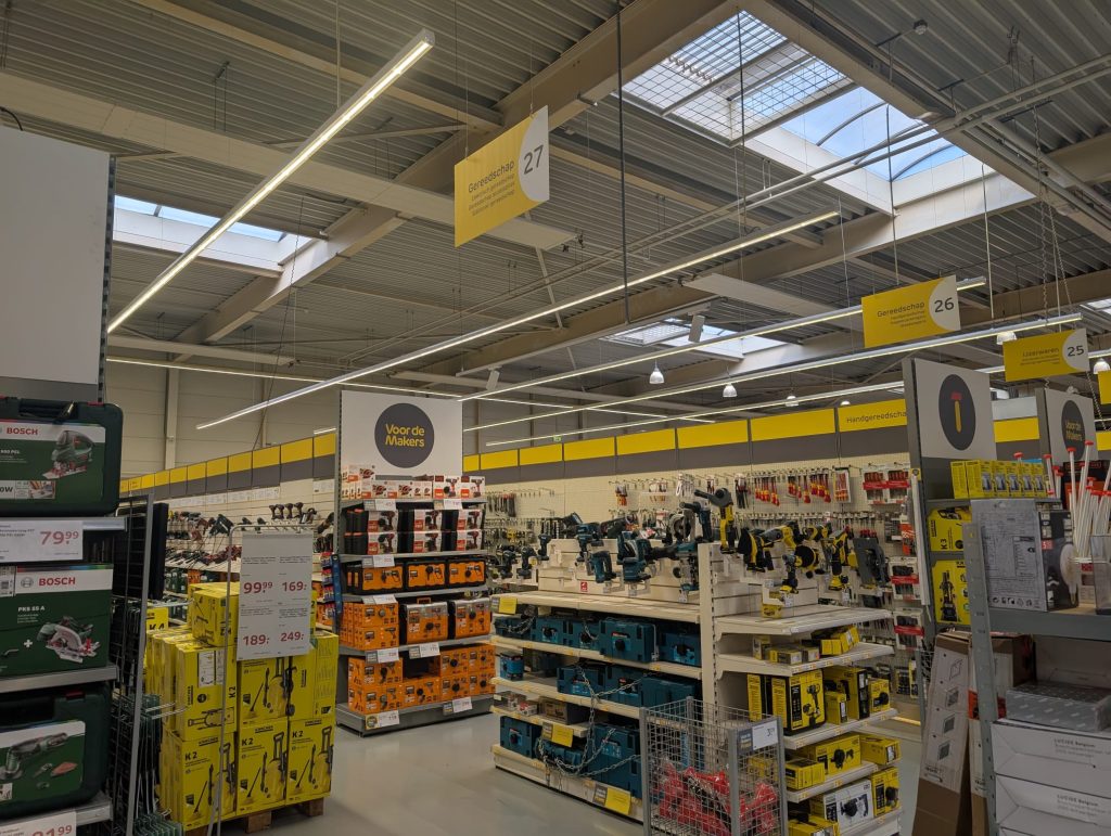 Deetronix led-verlichting retail projecten