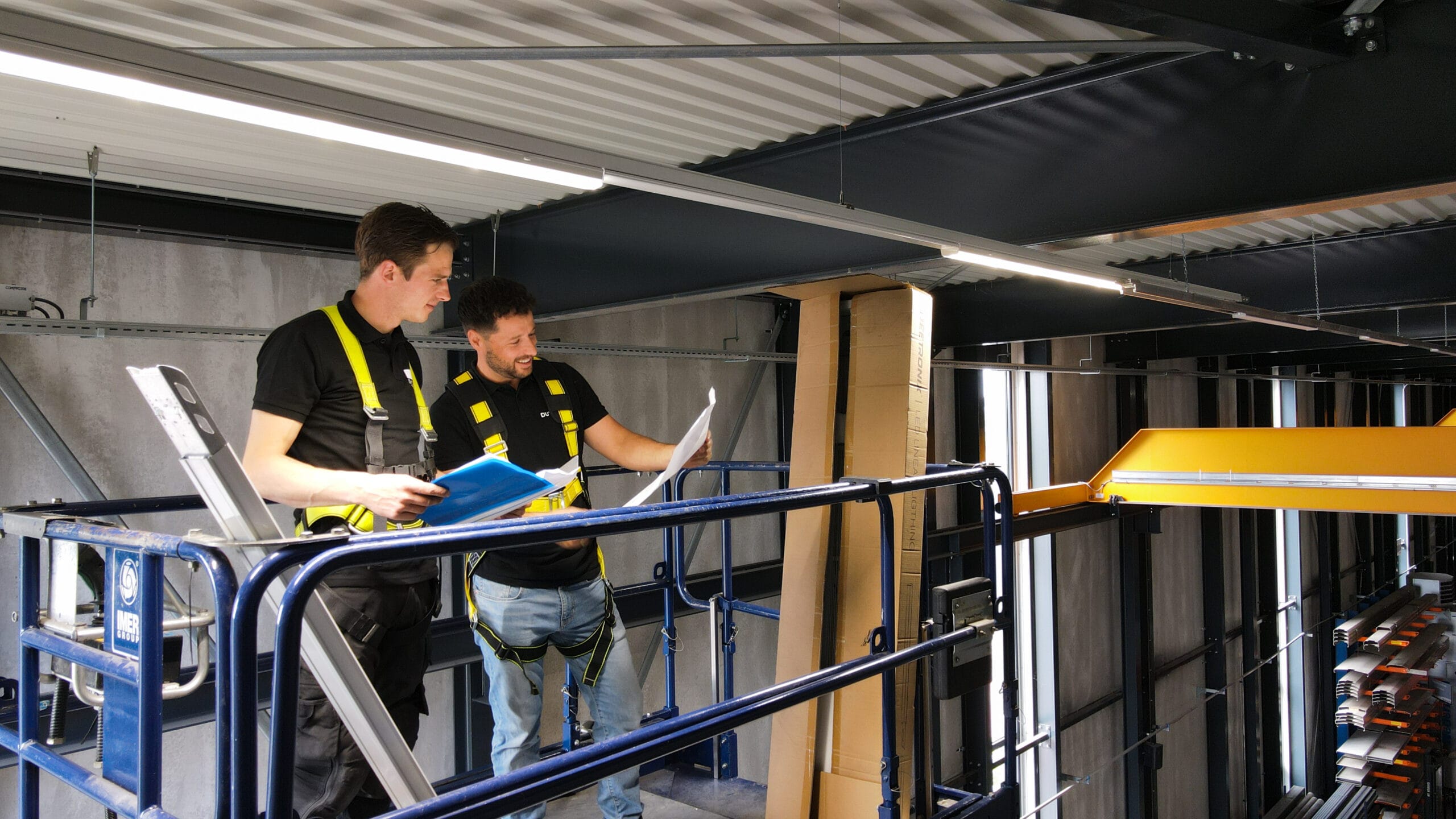 Lijnverlichting installatie Deetronix