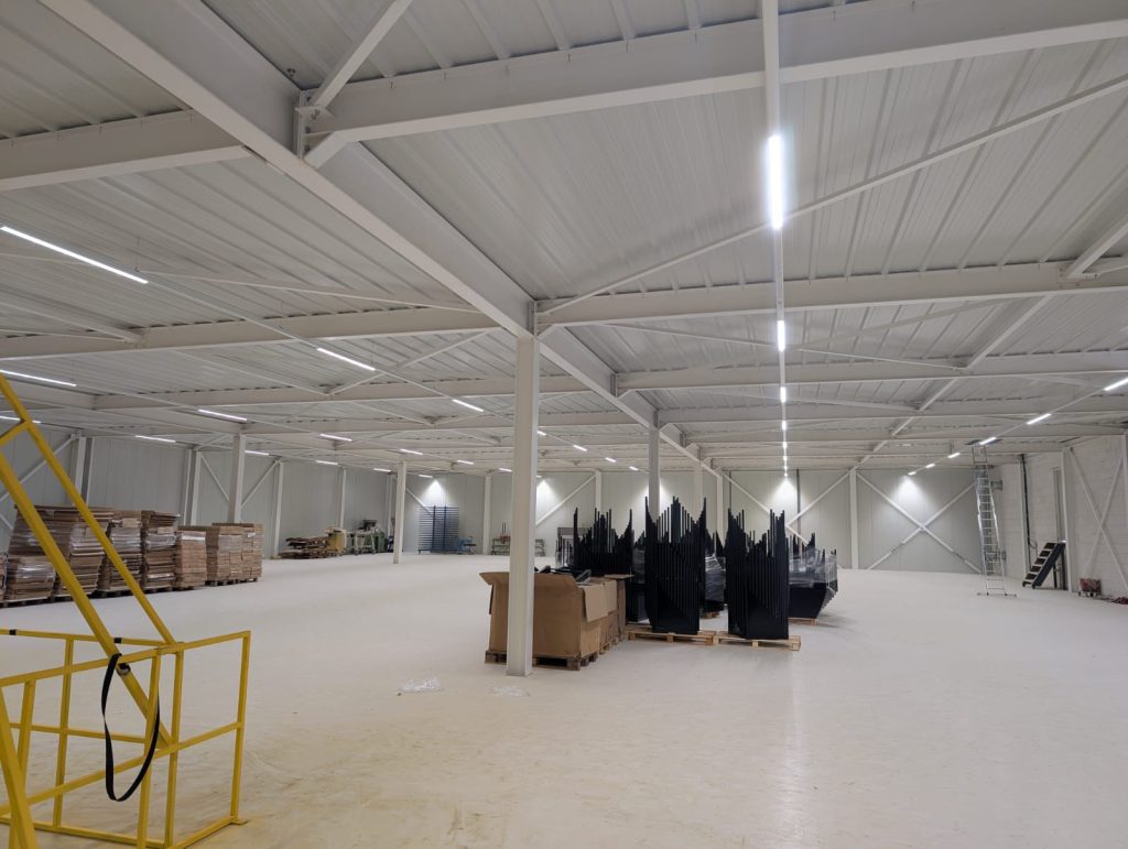 Deetronix lijnverlichting industrie project