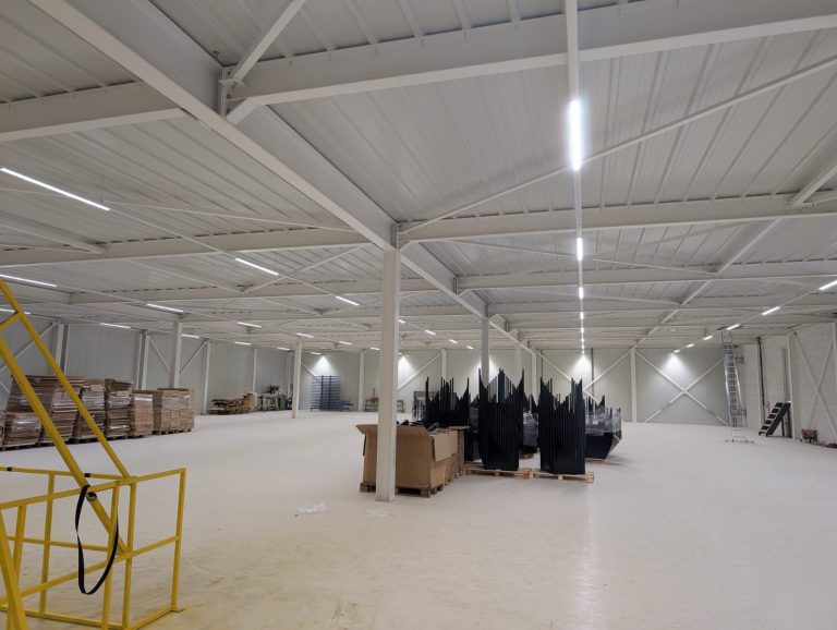 Deetronix lijnverlichting industrie project