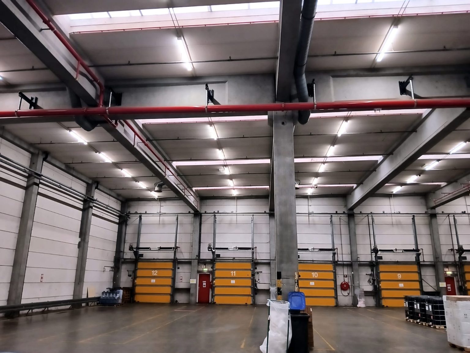 Led triproof verlichting Nova-serie project Deetronix