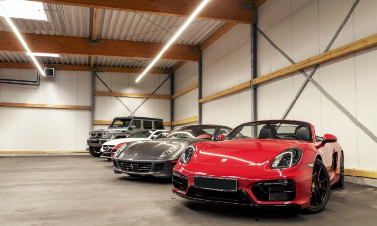 Deetronix led-verlichting showroom