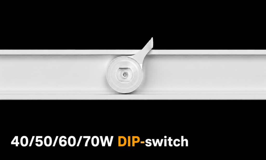 Deetronix Sirius waterproof DIP-swtich vermogen