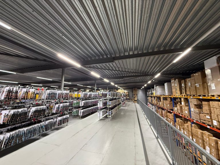 Deetronix led verlichting opslag en distributie magazijn